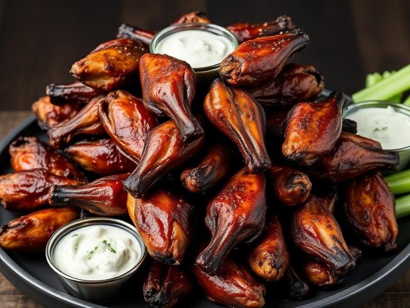 Smoked Wing Tower