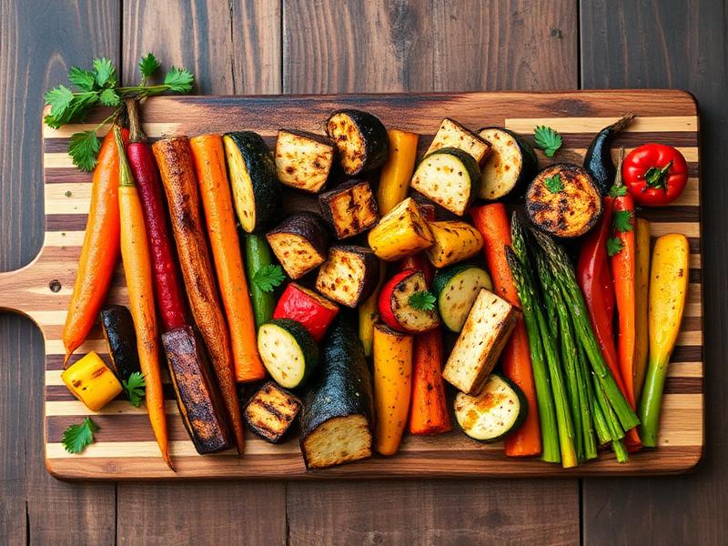 Charred Veg Plank